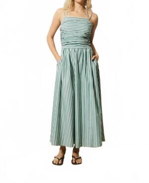 NEW FRNCH felice maxi dress in green